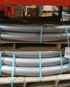 ELBOW,5"OD,45DEG,HDN STL PAINTED